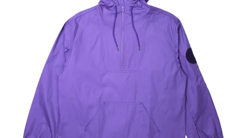 10 Deep Navigator Cotton Windbreaker – Purple