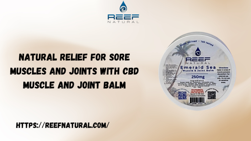 CBD Muscle and Joint Balm