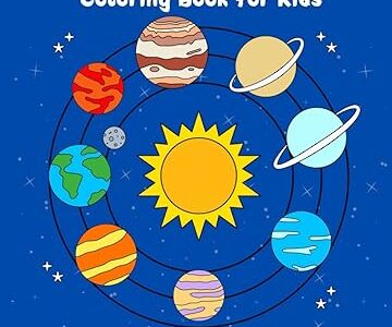 Solar System Coloring Book for Kids