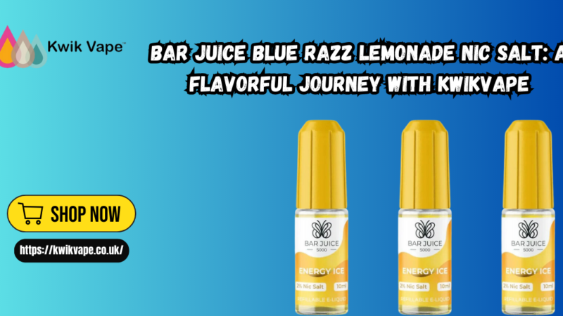 Bar Juice Blue Razz Lemonade Nic Salt