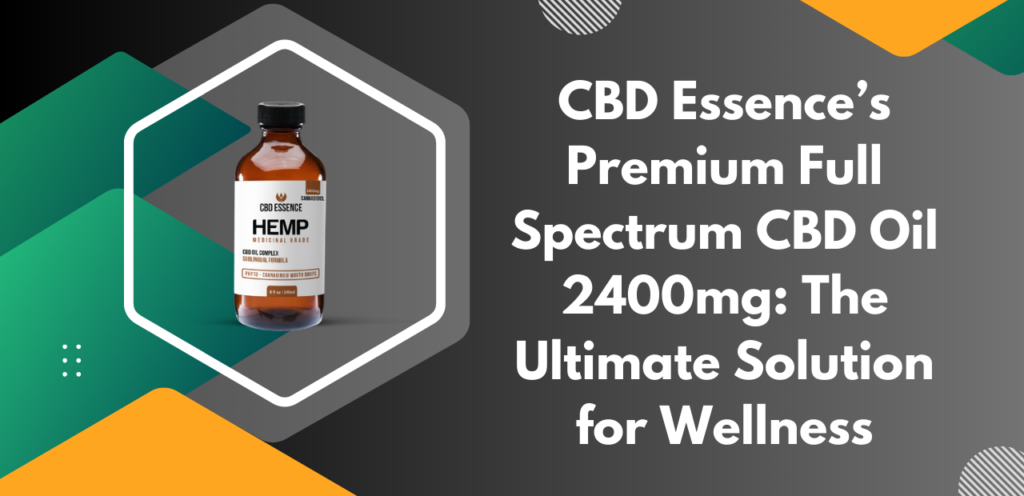 Full Spectrum CBD Oil