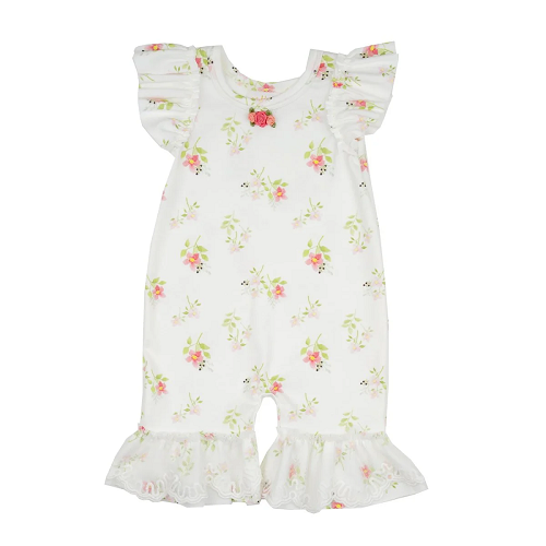 Haute Baby Tiny Petals Infant Girls Romper