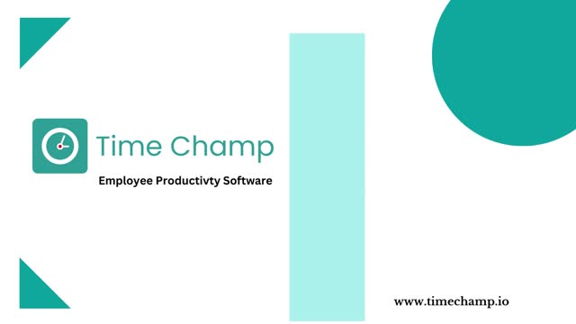 Time Champ is Employee Monitoring Software