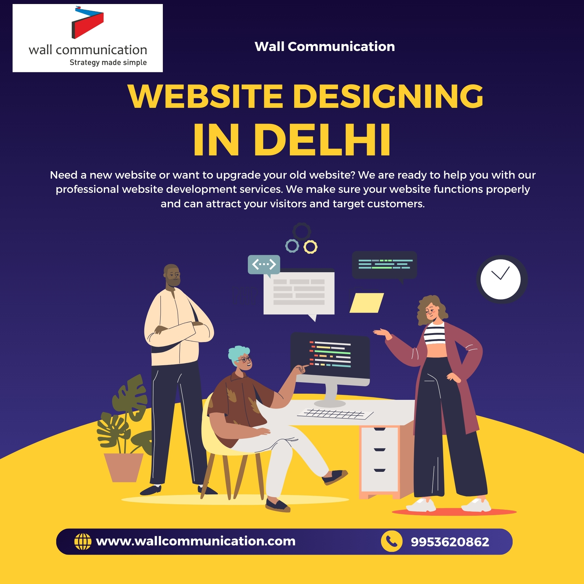 The Art of First Impressions: Creating Stunning Website designing in Delhi Expertise