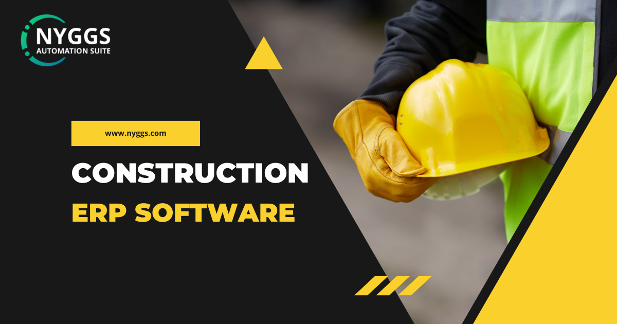 Construction ERP Software – ERP for construction companies