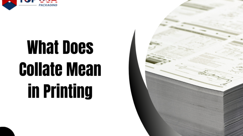 What Does Collate Mean in Printing?