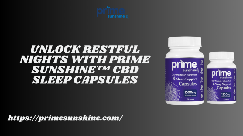 CBD Sleep Capsules