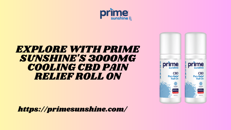 CBD Pain Relief Roll