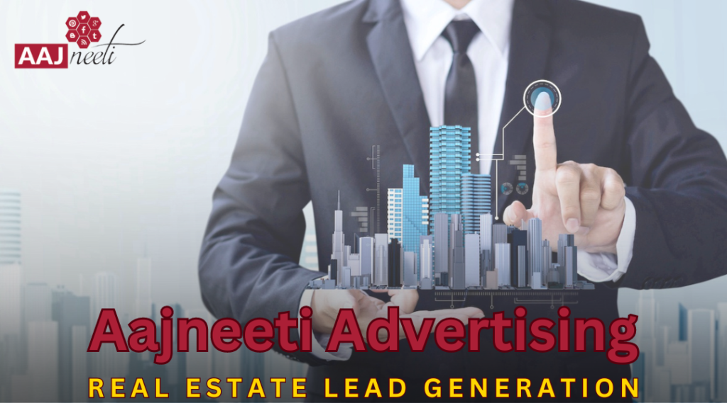 Real Estate Lead Generation With Aajneeti Logo