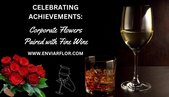 Celebrating Achievements: Corporate Flowers Paired with Fine Wine