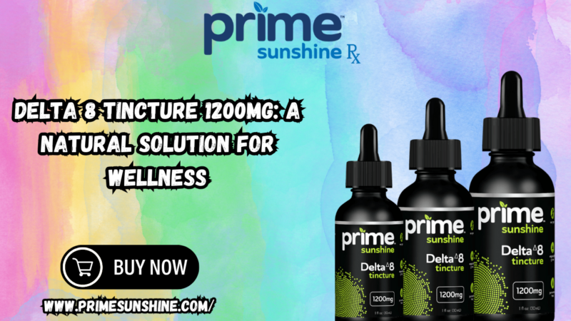 Delta 8 Tincture 1200mg