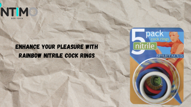 Enhance Your Pleasure with Rainbow Nitrile Cock Rings