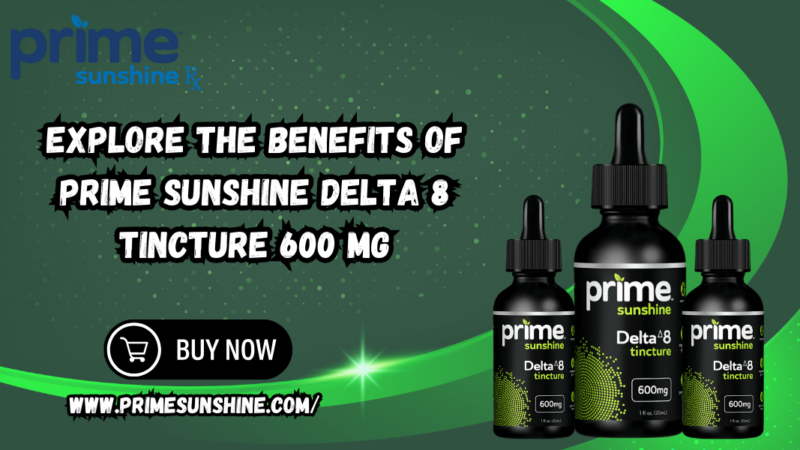 Delta 8 Tincture 600 mg