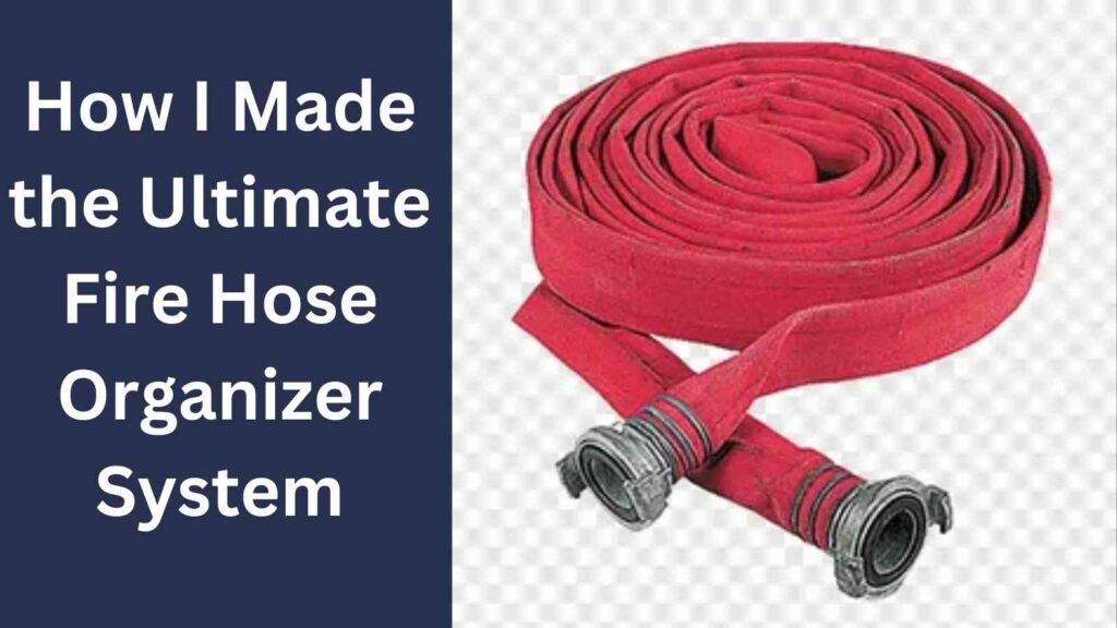 How I Made the Ultimate Fire Hose Organizer System