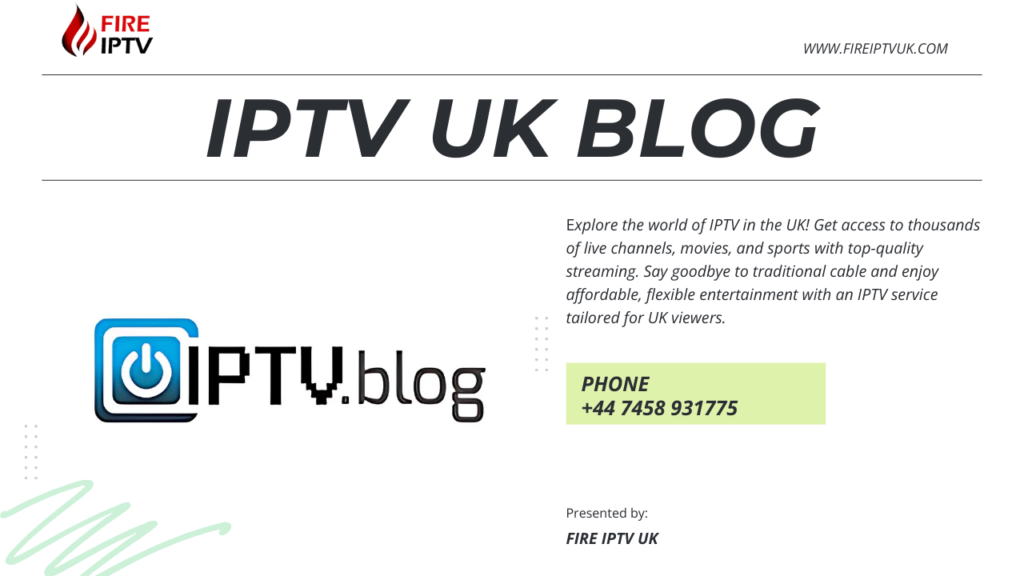 IPTV UK BLOG