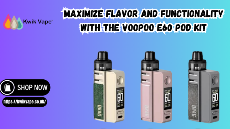 VOOPOO E60 Pod Kit