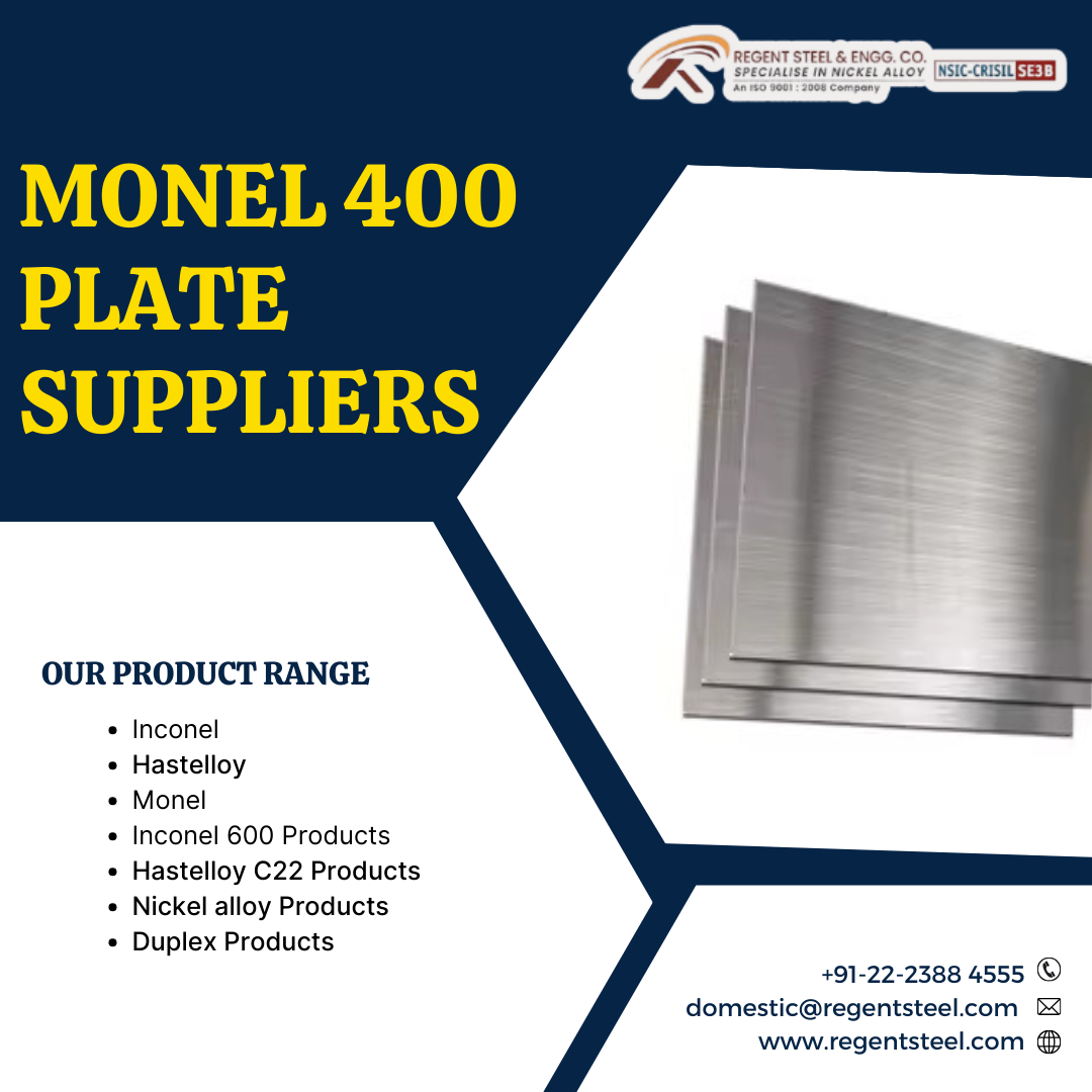 Understanding Monel 400 Plate Suppliers and Their Industrial Applications