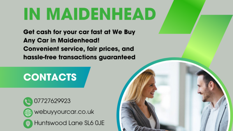 We Buy Any Car in Maidenhead