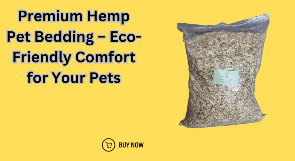 hemp pet bedding