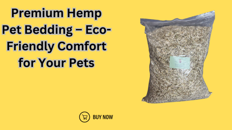 hemp pet bedding