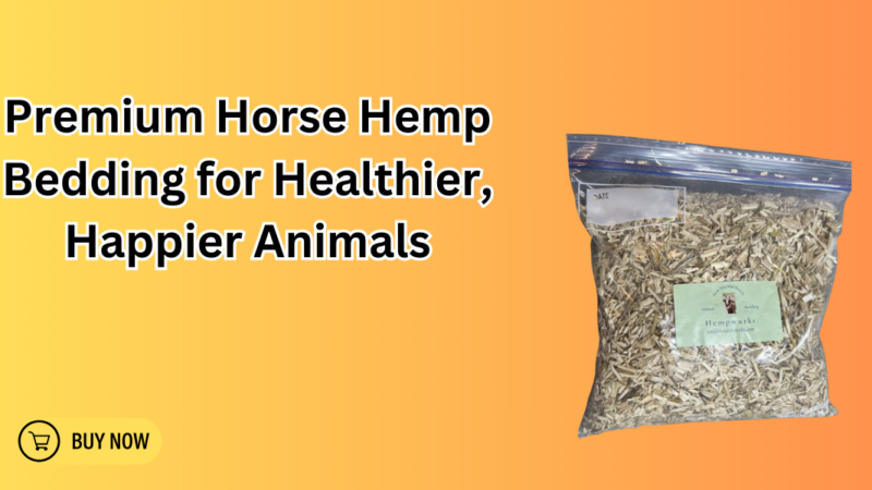 horse hemp bedding