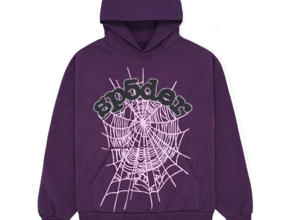 Spider Web Print Gothic Punk Hoo 1