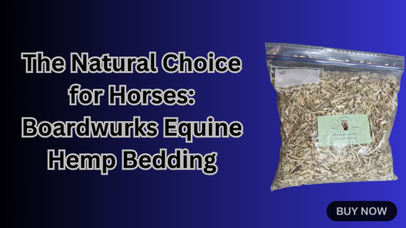 equine hemp bedding