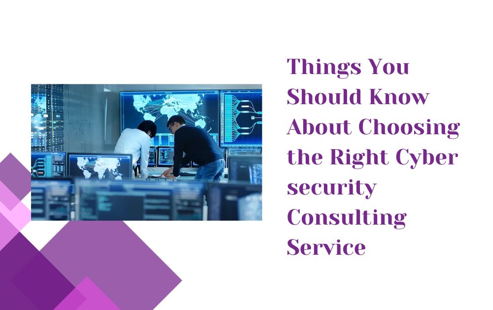 Things You Should Know About Choosing the Right Cyber security Consulting Service