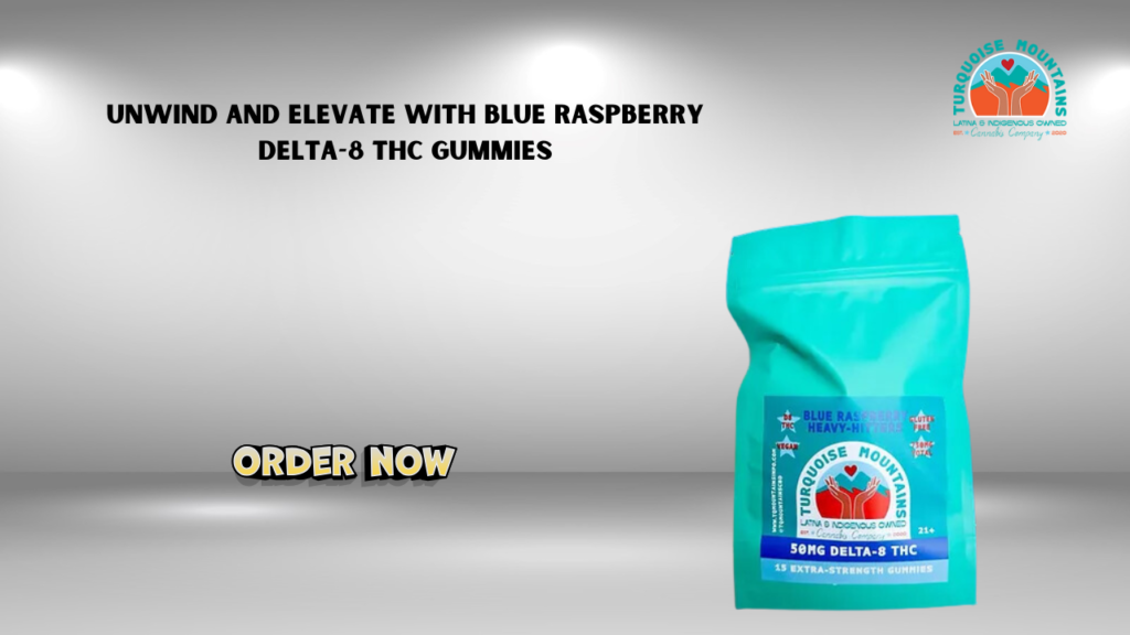 Blue Raspberry Delta-8 THC Gummies