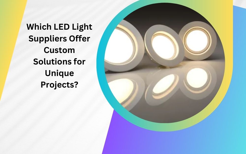 Which LED Light Suppliers Offer Custom Solutions for Unique Projects?