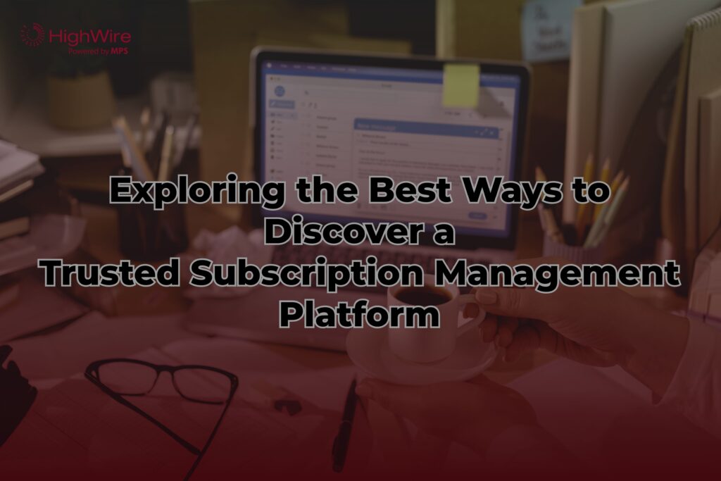 subscription management platform