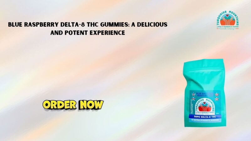 Blue Raspberry Delta-8 THC Gummies