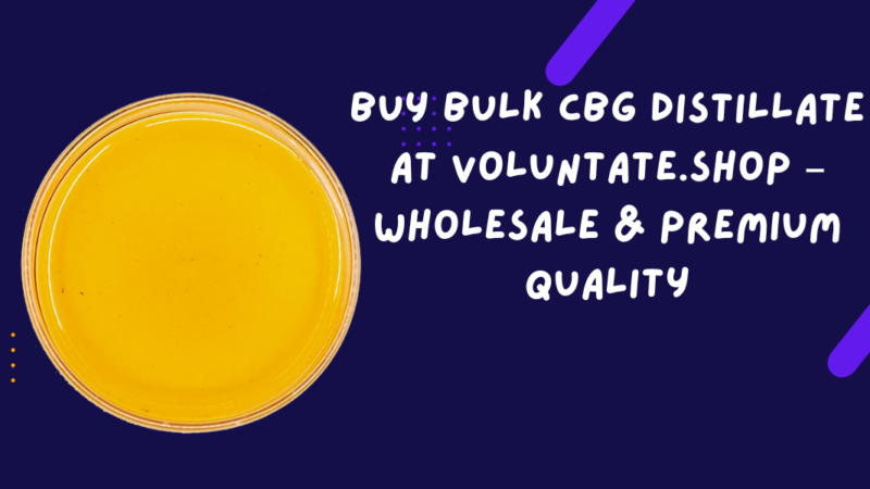 bulk CBG distillate