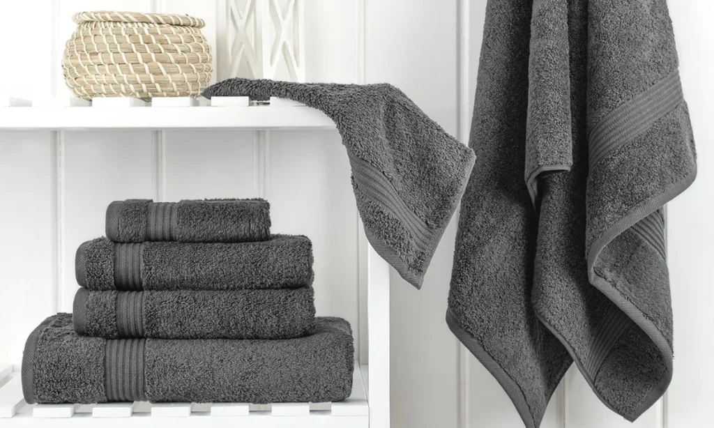 Cotton Paradise 6 Piece Best Luxury Bath Towels Set 100% Cotton Soft Absorbent Turkish Towels.
