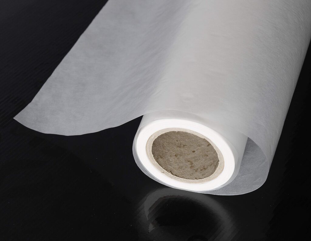 Custom glassine paper rolls