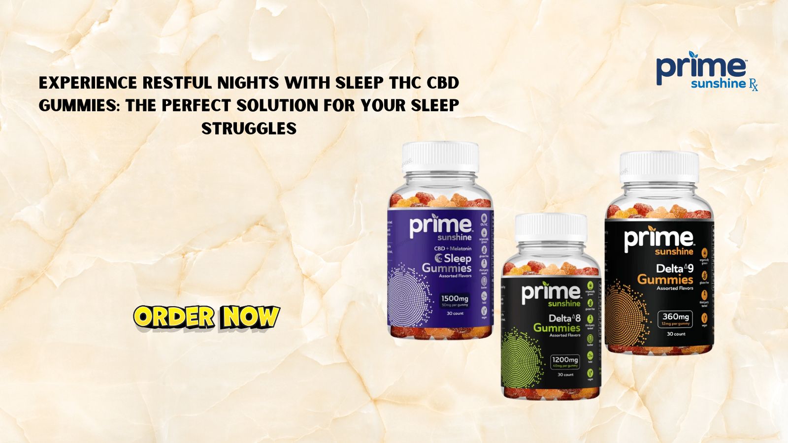 Experience  Restful Nights with Sleep THC CBD Gummies: The Perfect Solution for Your Sleep Struggles