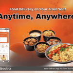 order food on train via railrestro ecatering