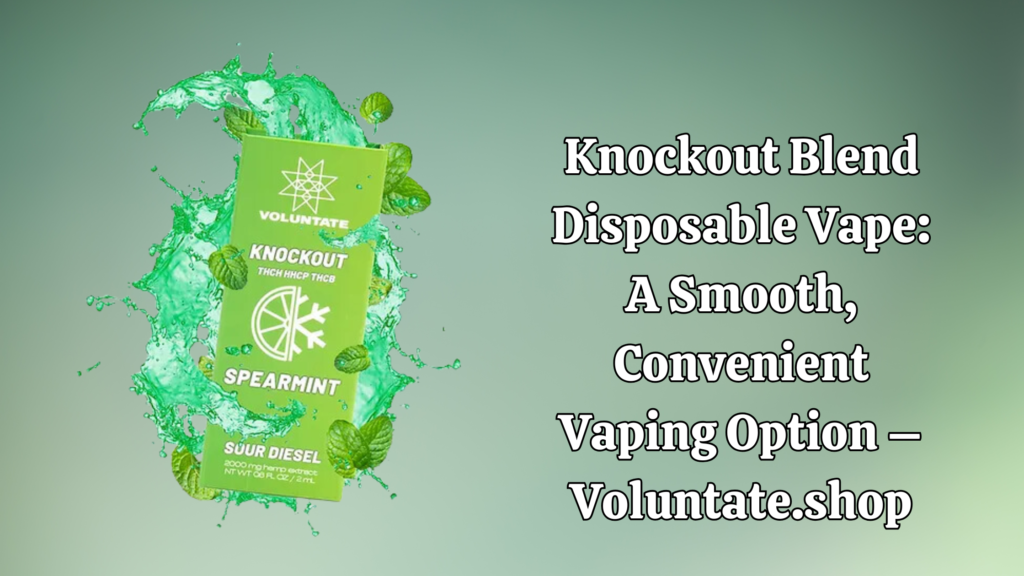 Knockout Blend Disposable Vape