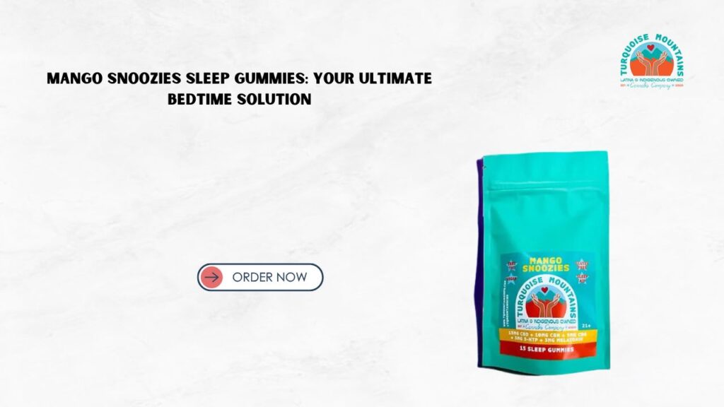 Mango Snoozies Sleep Gummies