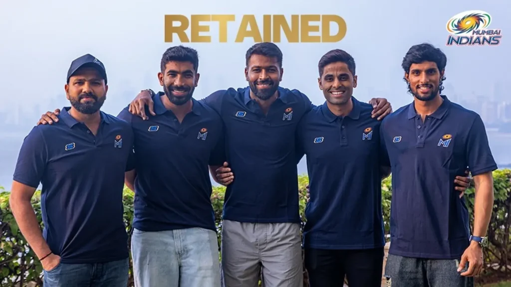 Mumbai Indians Retain