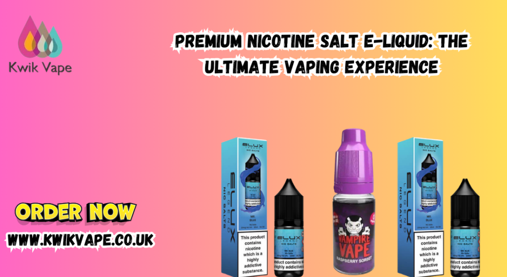 Nicotine Salt E-Liquid