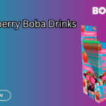 Strawberry Boba Drinks