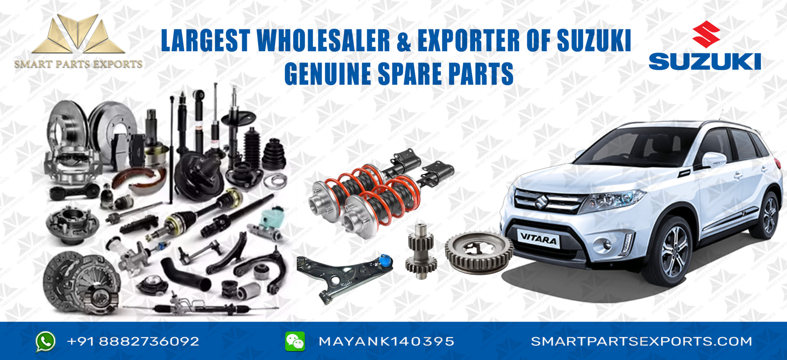 Genuine Maruti Suzuki Parts Available at Smart Parts Exports