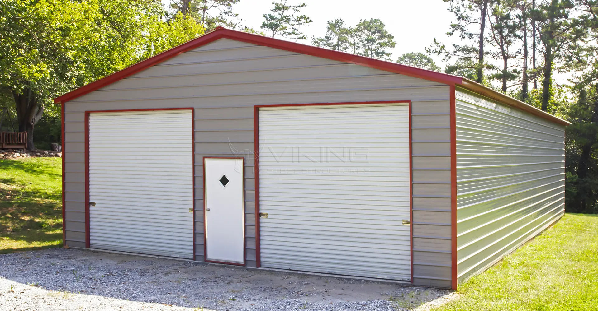 Two Car Metal Garage: The Perfect Balance Of Space And Protection