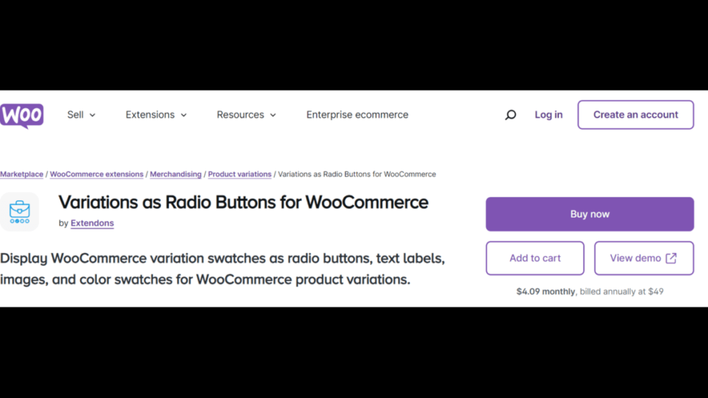 variation swatches for WooCommerce 