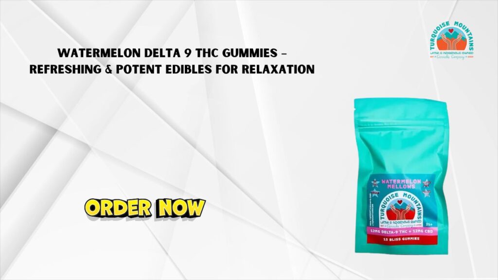 Watermelon Delta 9 THC Gummies