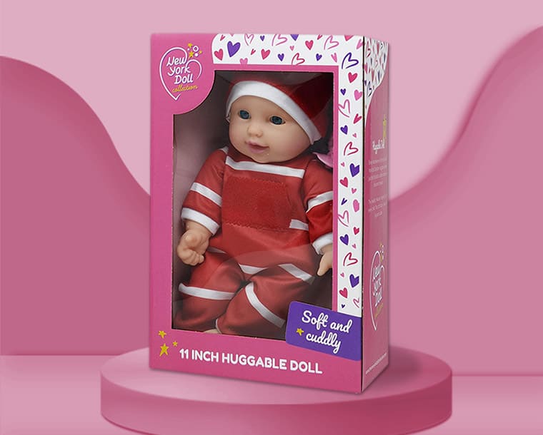 Barbie doll box