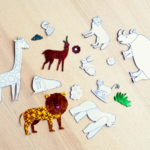 animal foil art for kids