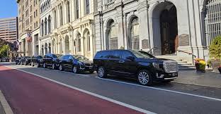 Professional chauffeur driving a Philadelphia limousine for a premium experience