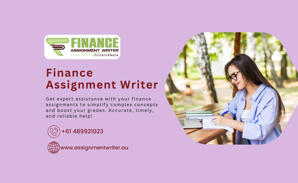 finance assignment writer